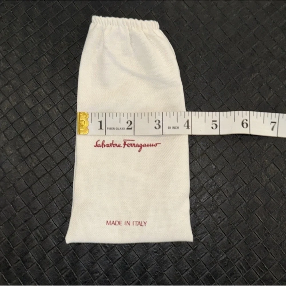 New authentic Salvatore Ferragamo signature dust bag belt accessories storage